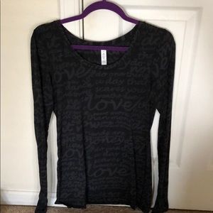 Lululemon long sleeve top